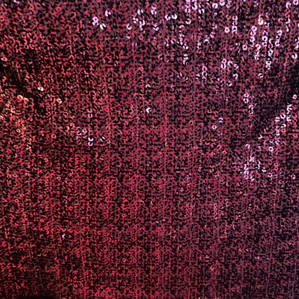 NWT Lauren Ralph Lauren Ruby Red Sequin Dress - Picture 3 of 10